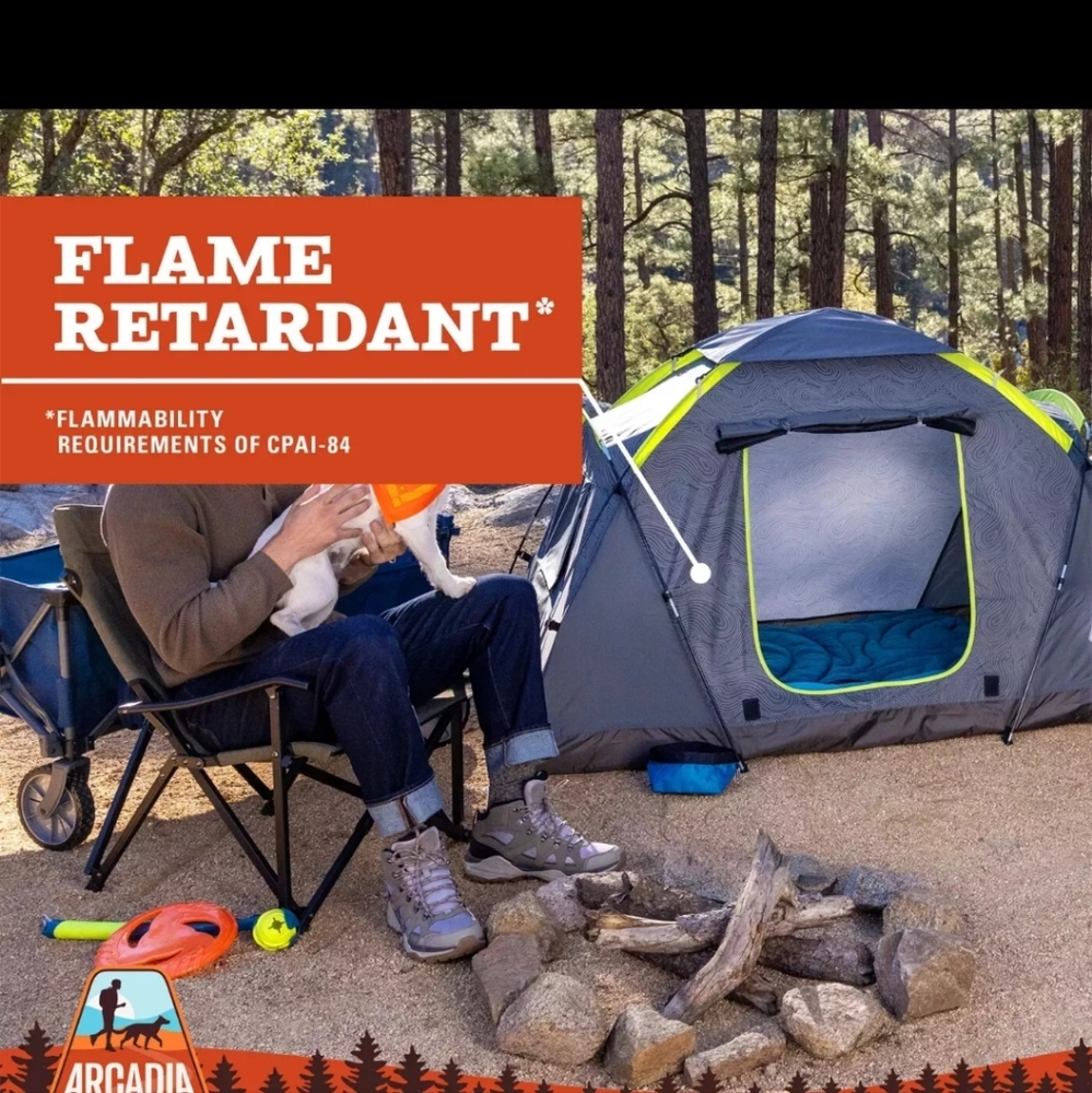 Arcadia Trail™ Outdoor Double Dog Shade Tent - Picture 6 of 7